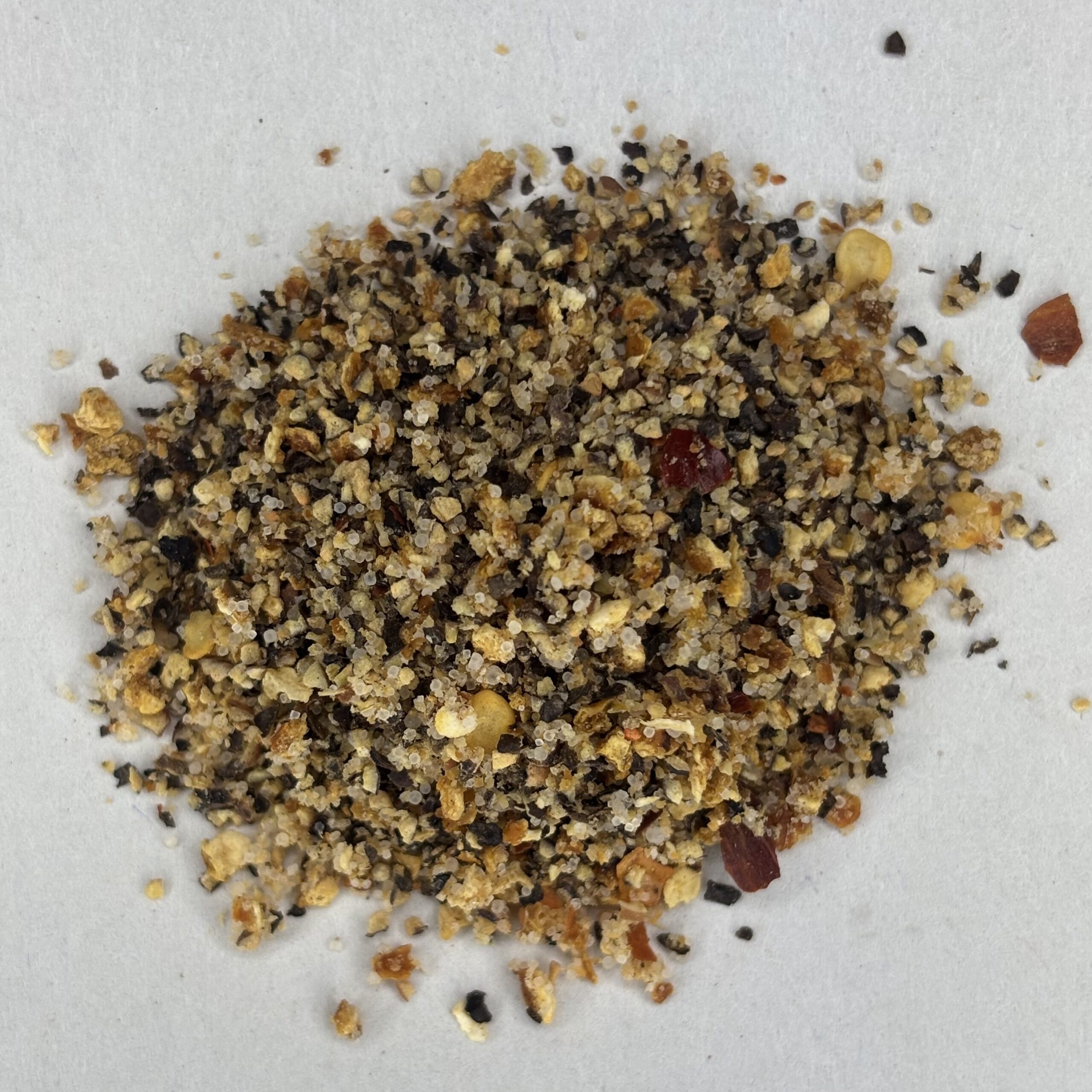 Orange Pepper Seasoning Close Up