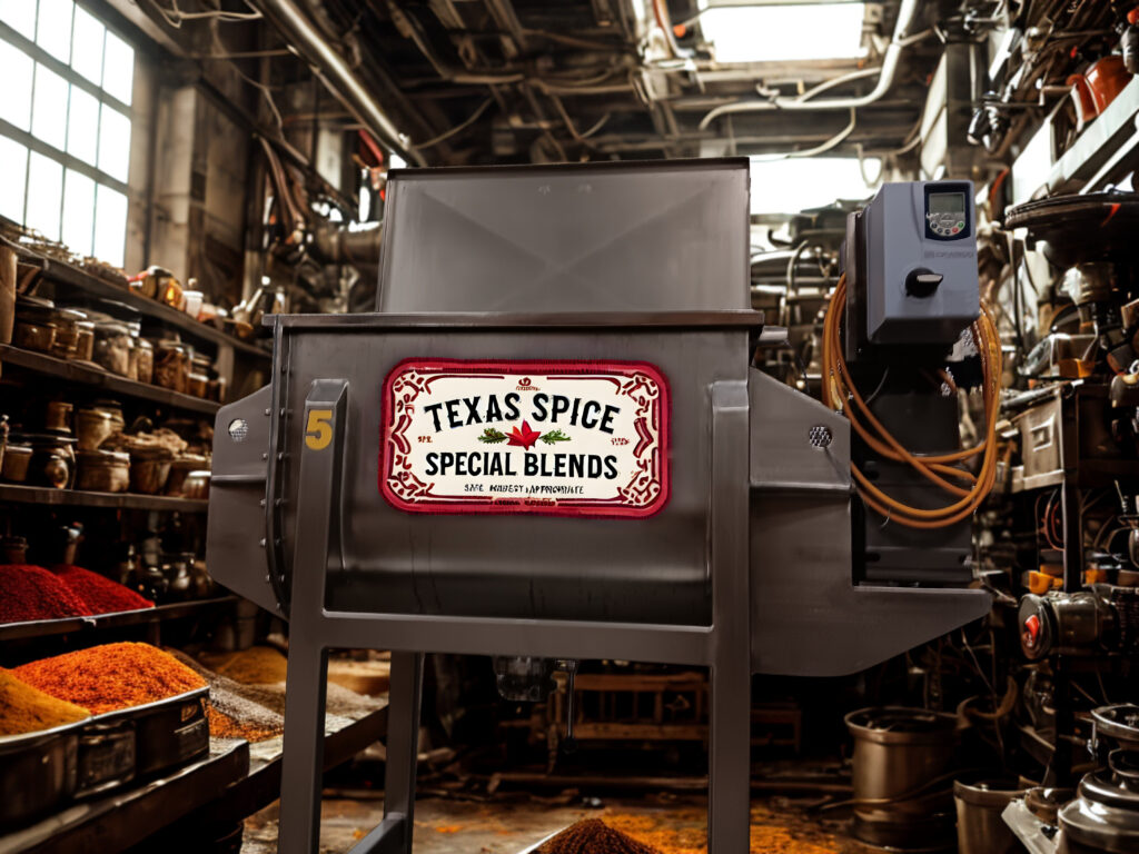 Custom blending available with Texas Spice 